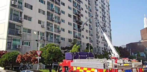 화재 현장. 경기도소방재난본부 제공