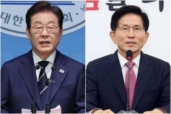 이재명(왼쪽) 더불어민주당 후보와 김문수 국민의힘 후보. 연합뉴스