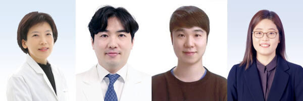 (왼쪽부터) 분당서울대병원 순환기내과 서정원, 권주성 교수, 안형범 전임의, 디지털헬스케어연구사업부 유수영 교수. 분당서울대병원 제공