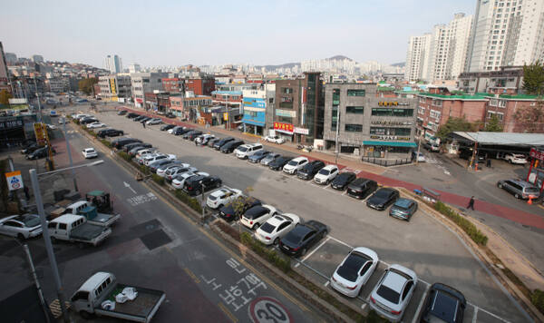 인천 남동구가 복개할 예정인 만수천 전경. 남동구 제공
