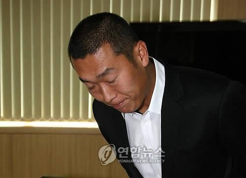 전직 프로야구 선수 정수근씨. 연합뉴스