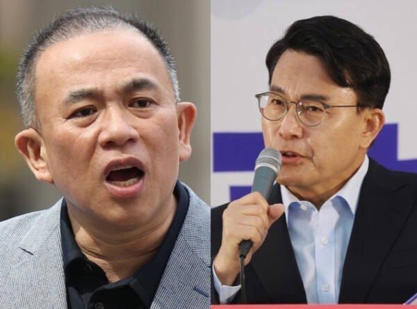 명태균 씨, 윤상현 국민의힘 의원. 연합뉴스