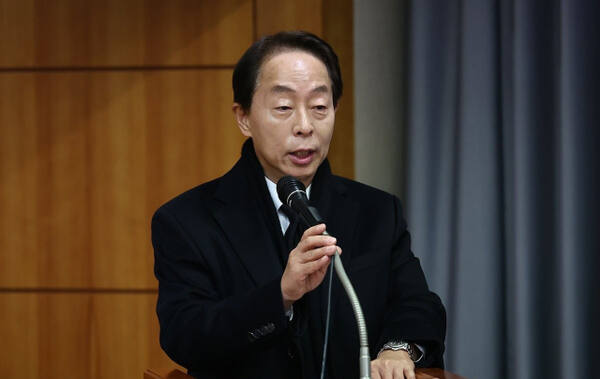 김영삼대통령기념재단 김현철 이사장. 연합뉴스