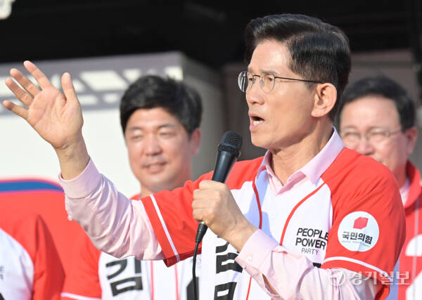 국민의힘 김문수 대선후보, 하남 스타필드 유세 [포토뉴스]