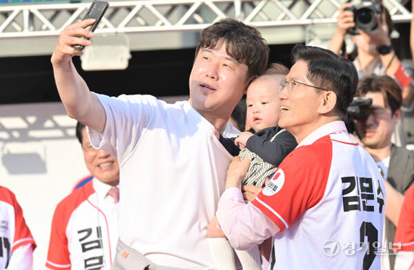 국민의힘 김문수 대선후보, 하남 스타필드 유세 [포토뉴스]