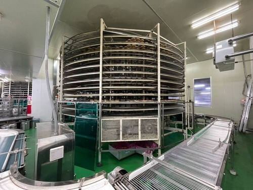 SPC삼립 시화공장 근로자 사고현장. 시흥소방서 제공