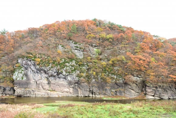 ‘울주 대곡리 반구대 암각화’ 전경. 연합뉴스
