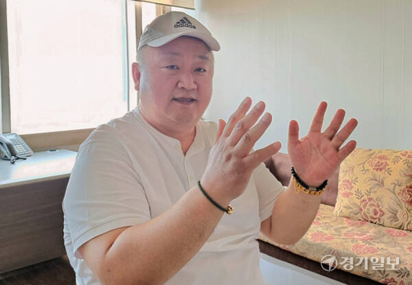 최정필 용인특례시배구협회장.송상호기자