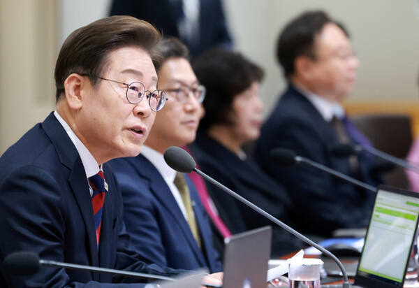 이재명 대통령이 최근 서울 용산 대통령실 청사에서 열린 국무회의에서 발언하고 있다. 연합뉴스