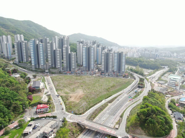 경기도 혁신형 공공의료원이 들어설 남양주시 호평동 백봉지구. 남양주시청 제공