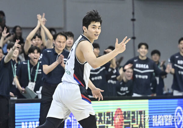 대한민국 남자농구 대표팀, 일본과의 평가전에서 91-77로 승리 [포토뉴스]