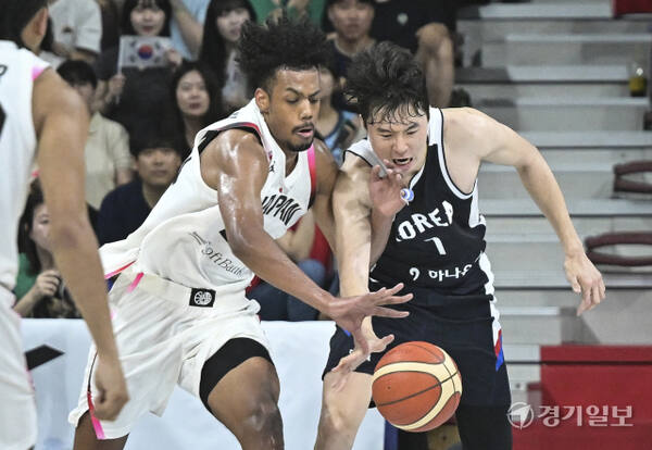 대한민국 남자농구 대표팀, 일본과의 평가전 2차전에서 84-69로 승리 [포토뉴스]
