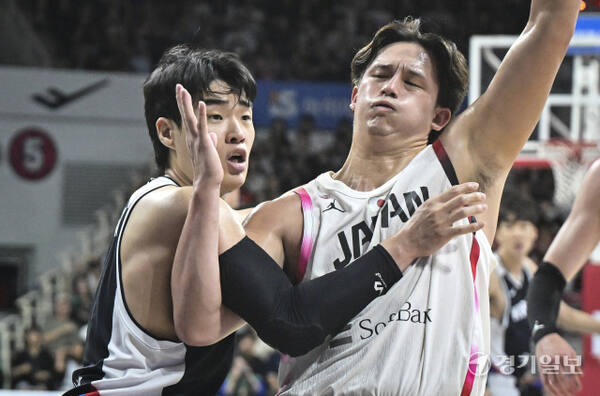 대한민국 남자농구 대표팀, 일본과의 평가전 2차전에서 84-69로 승리 [포토뉴스]
