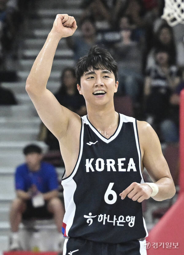 대한민국 남자농구 대표팀, 일본과의 평가전 2차전에서 84-69로 승리 [포토뉴스]