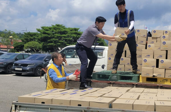 K_water, 수돗물 끊긴 마을에 생명수 전달