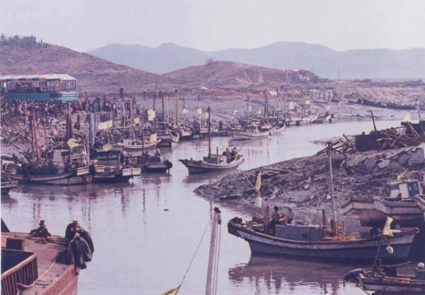1980년대 인천 남동구 소래포구어시장 모습. 소래포구전통어시장 상인회 제공