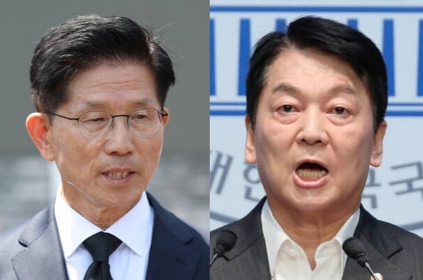 정청래 '내란척결' 발언, 김문수·안철수 설전
