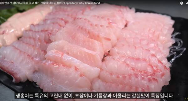 인천시 ‘북방한계선 바다에서 목숨 걸고 잡은 전설의 대청도 홍어’ 유튜브 갈무리.