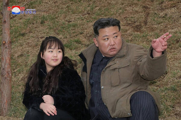 김정은과 김주애. 연합뉴스