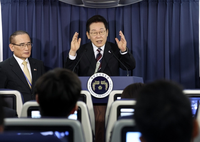 李대통령 “주한미군 유연성 동의 어려워…트럼프에 필요한 얘기 다 할것”