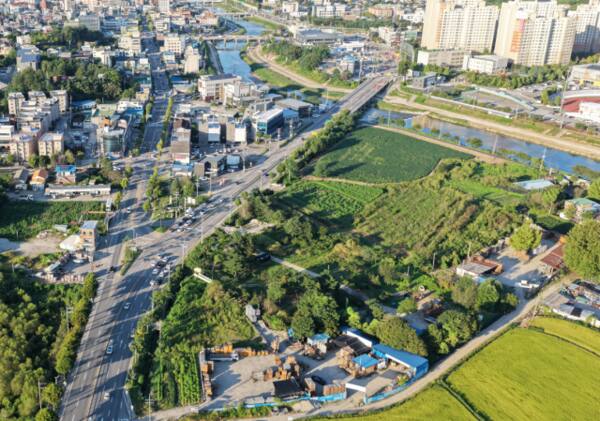 포천 신읍지구 전경. 포천시 제공