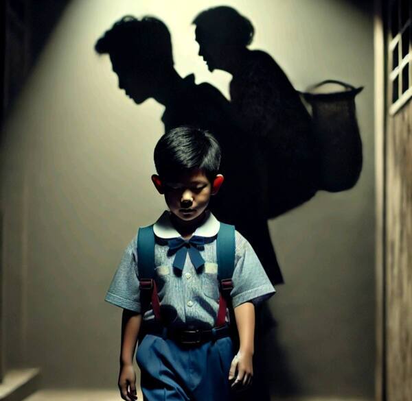 AI가 그린 가족돌봄 청소년의 모습. 챗GPT 제작