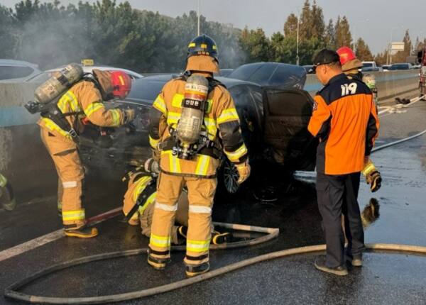 사고 현장. 김포소방서 제공