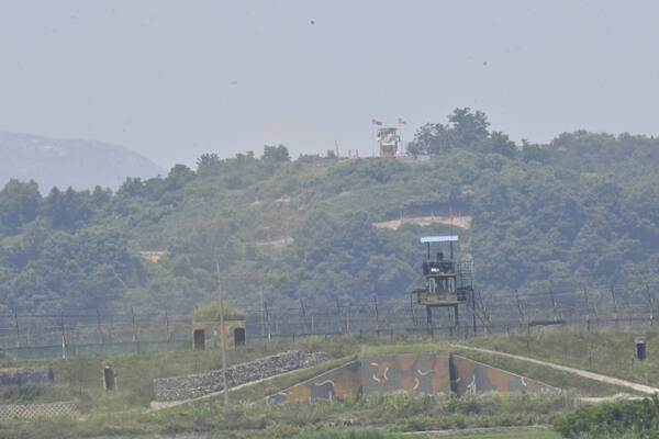북한군 초소. 경기일보DB