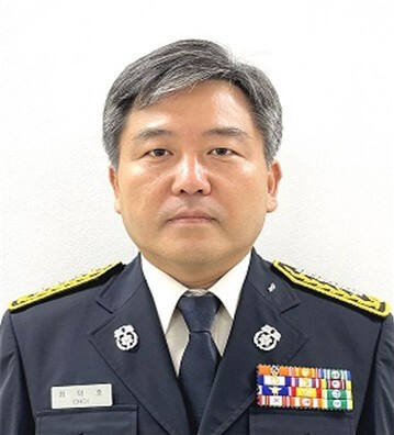 최덕호 제23대 평택소방서장. 평택소방서 제공