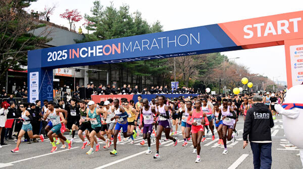 박민호, '국제공인 풀코스' 인천국제마라톤 우승…올해 한국 남자 최고 기록