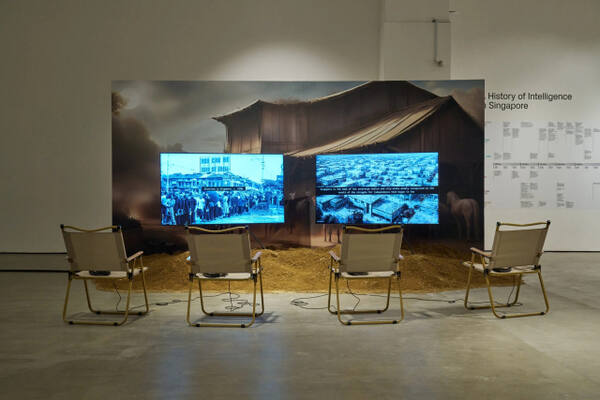 호 루이 안 作 ‘역사의 형상들과 지능의 토대’. 인천아트플랫폼 제공