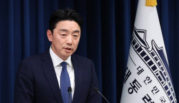 강훈식 비서실장. 연합뉴스