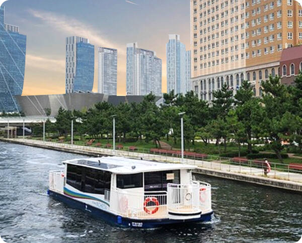 카네비 모빌리티가 건조에 참여한 송도 센트럴커낼호. 카네비 모빌리티 제공