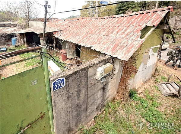 경기도 접경지역에 위치한 한 빈집 모습. 경기일보DB