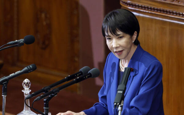 다카이치 사나에 일본 총리. 연합뉴스