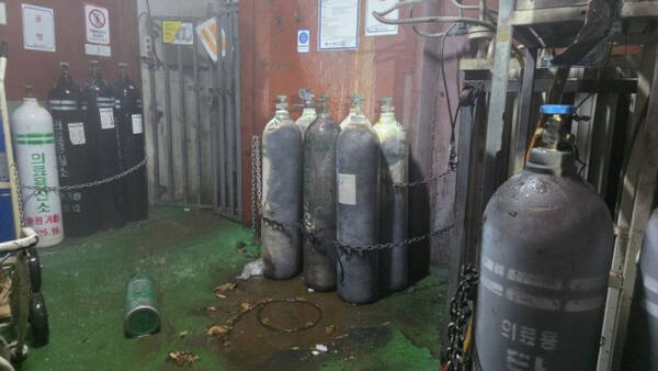 사고현장. 경기도소방본부 제공