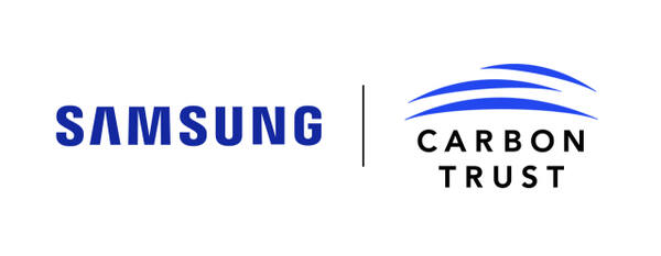 삼성전자와 카본트러스트 로고 이미지. 삼성전자 제공