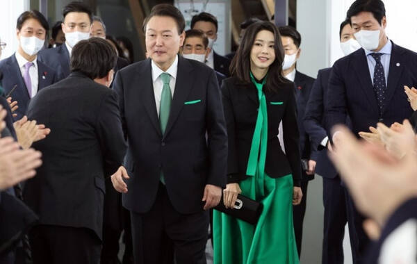 윤석열 전 대통령과 김건희 여사. 연합뉴스