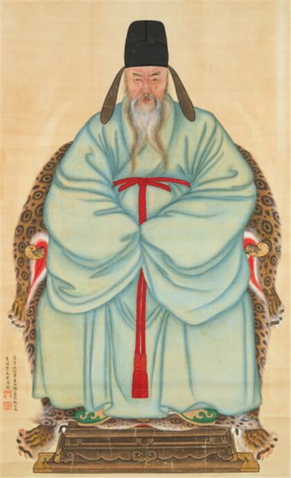 시옥作, 중국 청 1735년, 이덕수 초상(유복본). 실학박물관 제공