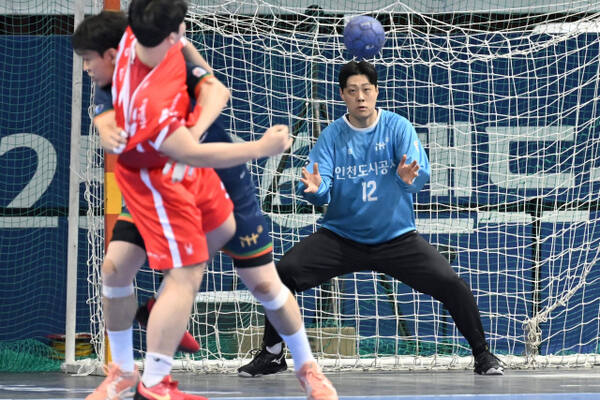 전반기 선두에 오른 인천도시공사는 휴식기 동안 수비 안정에 집중할 계획이다. 한국핸드볼연맹 제공