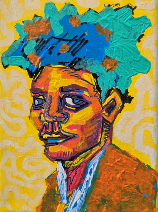 정장우, 바스키아. 벗이미술관 제공