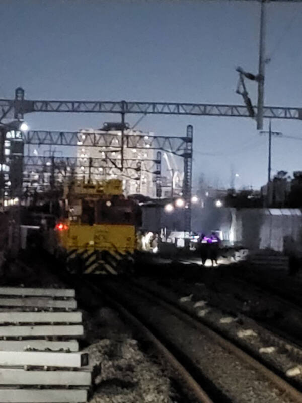 평택 서정리역 인근 화재 현장 모습. 경기도소방재난본부 제공