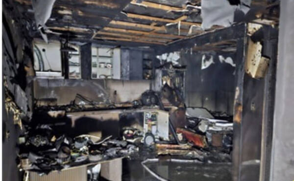 화재 현장. 경기도소방재난본부 제공