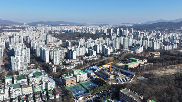 성남 분당신도시 전경. 성남시 제공