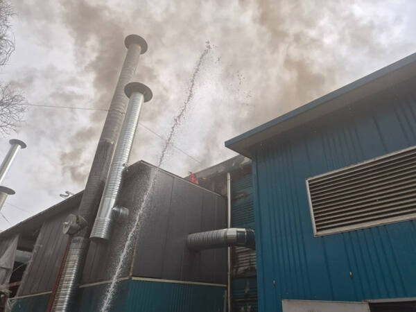 화재 현장. 안성소방서 제공