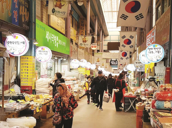 인천 서구 가좌시장. 경기일보 DB