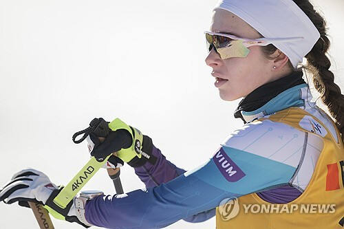 크로스컨트리 종목에 출전하는 네프리야예바. 연합뉴스