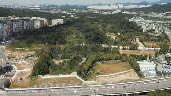 국방대 종전부동산 부지 전경. 고양특례시 제공