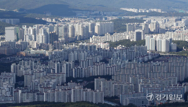 경기도내 아파트 단지의 모습. 경기일보DB