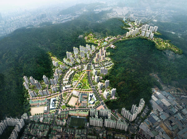 부천 역곡 공공주택지구 조감도. 부천시 제공